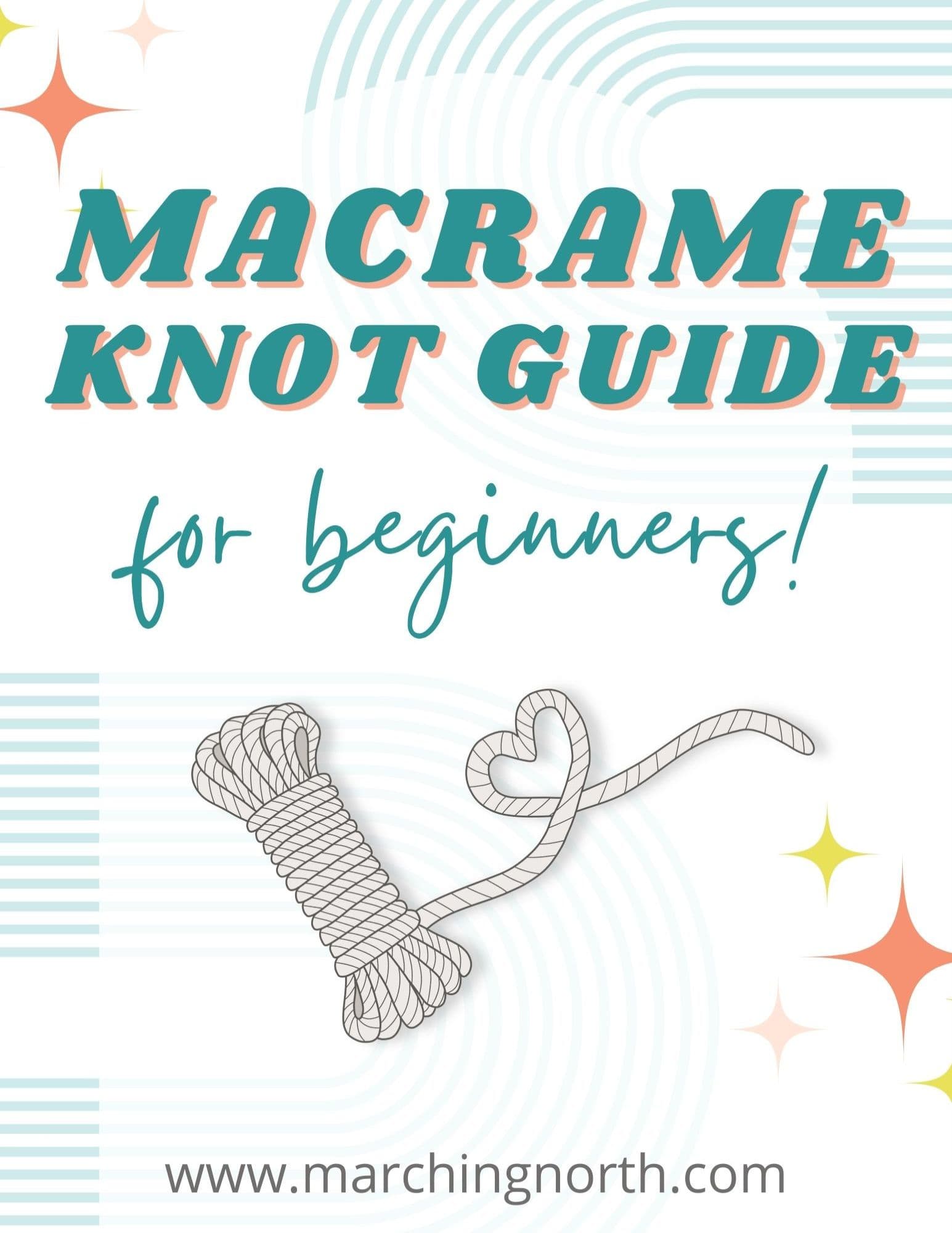5 basic macrame knots guide