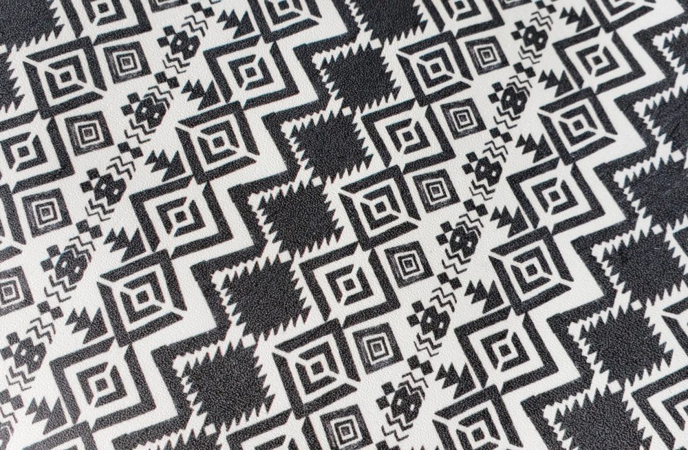 Aztec printed leather | Marching North