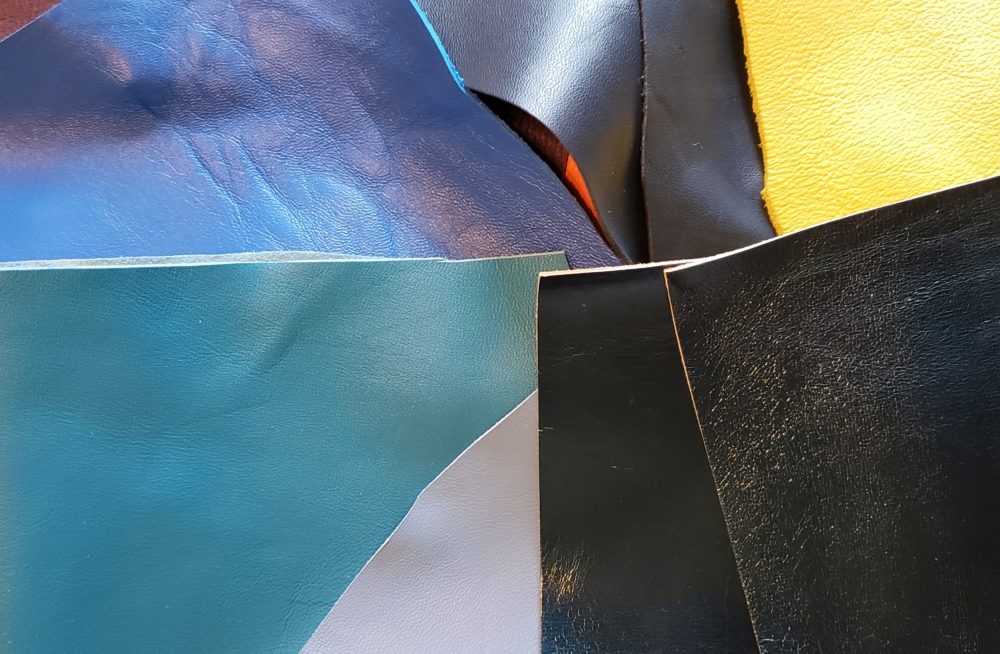 Pieces of scrap leather | Marching North