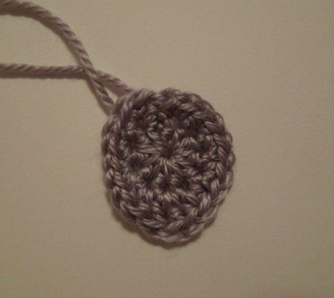 Crochet bunny head