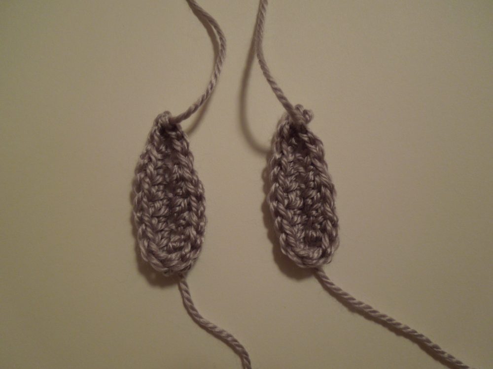 Crochet bunny ears
