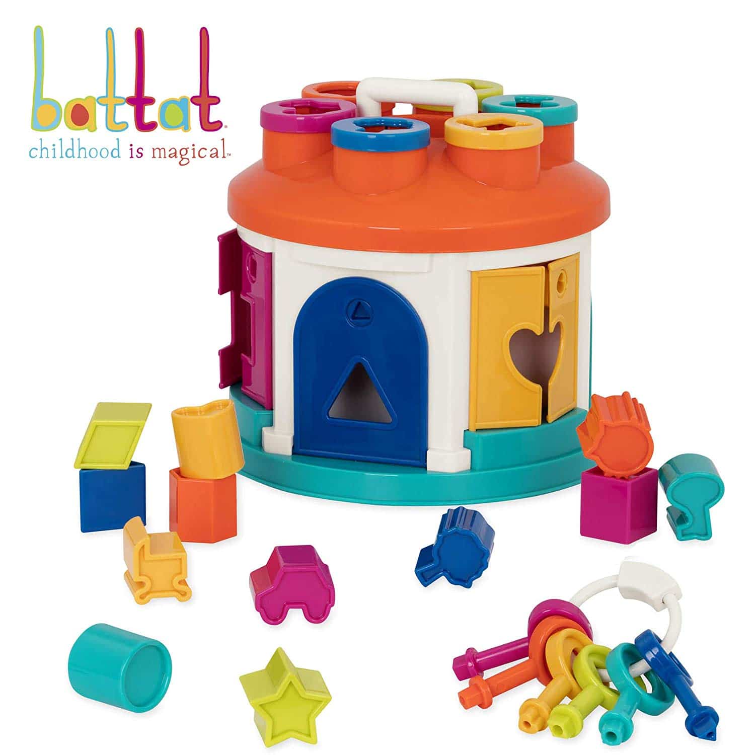 Shape Sorting House for 2 Year Olds Marching North