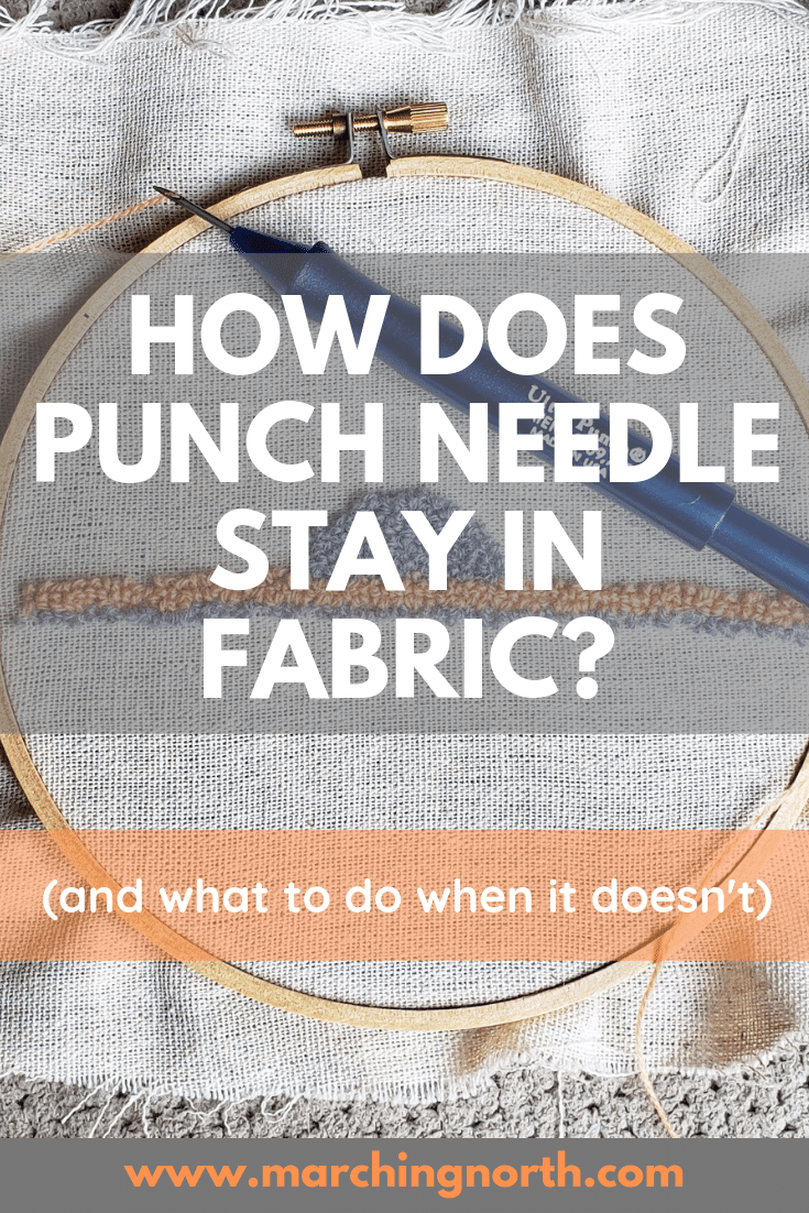 Pinable image How Does Punch Needle Stay In Fabric (and What to Do When It Doesn't)