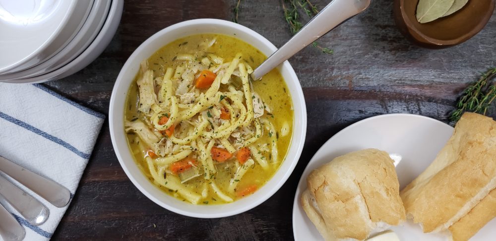 Life Changing Chicken Spaetzle Soup