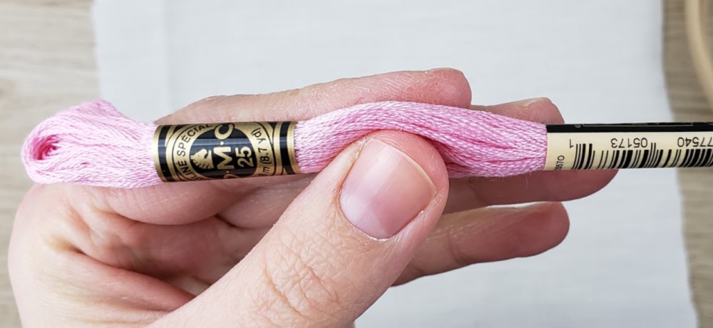 embroidery floss for punch needle