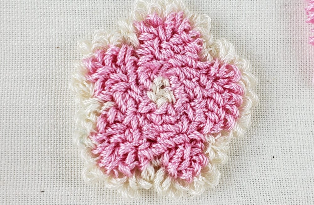 Better flower with border