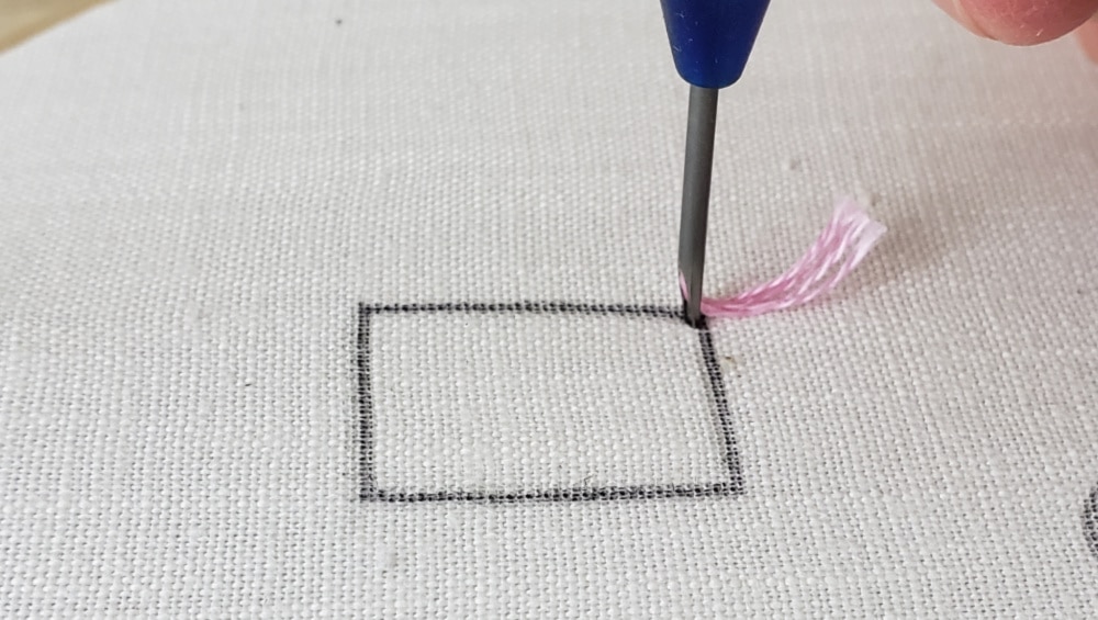 Punch needle outline 1 | punch needle for beginners