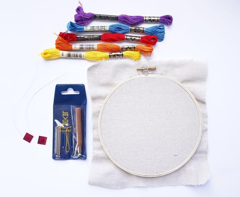 Lavor Punch Needle starter kit by MiniMasterpiecesAZ