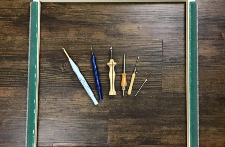 DIY Gripper Frame for punch needle