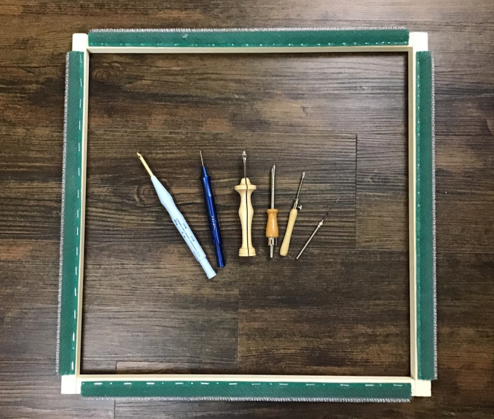 How to Make a DIY Gripper Frame for Punch Needle