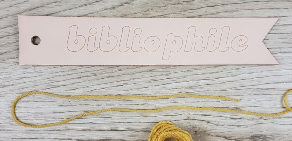 Piece of yarn for DIY Yarn Tassel for Bookmark