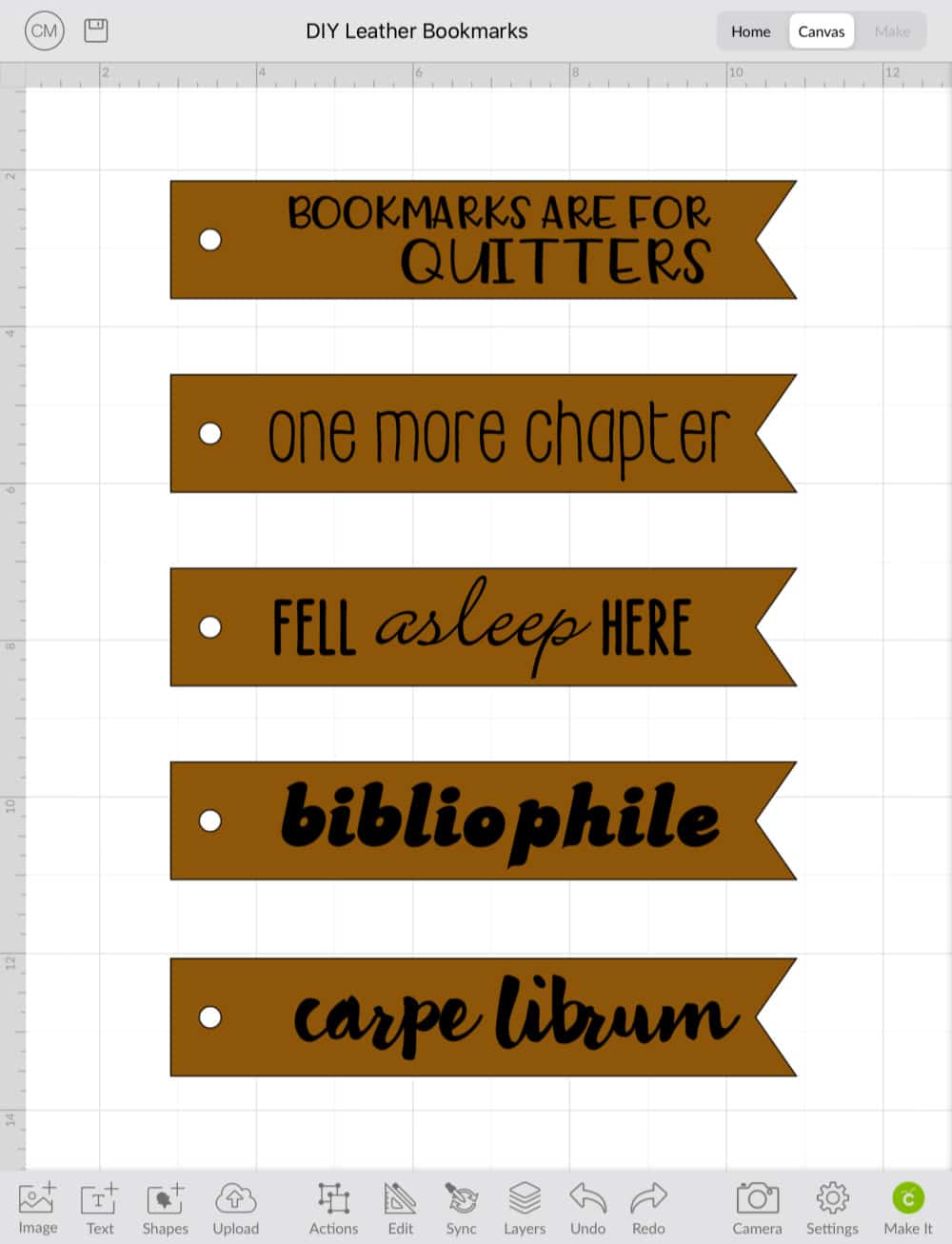 DIY Leather Bookmarks with Your Cricut Maker (Two Ways)