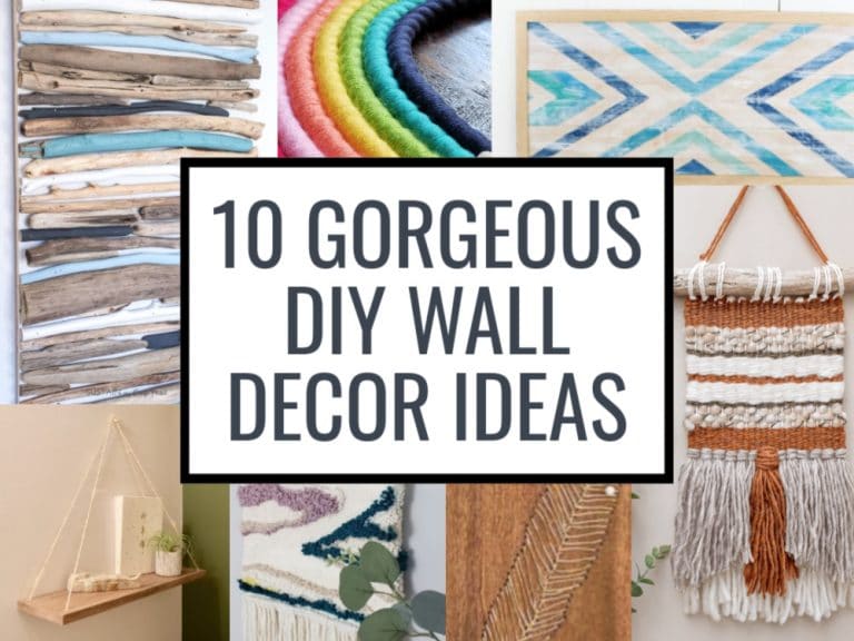 10 gorgeous DIY wall decor ideas
