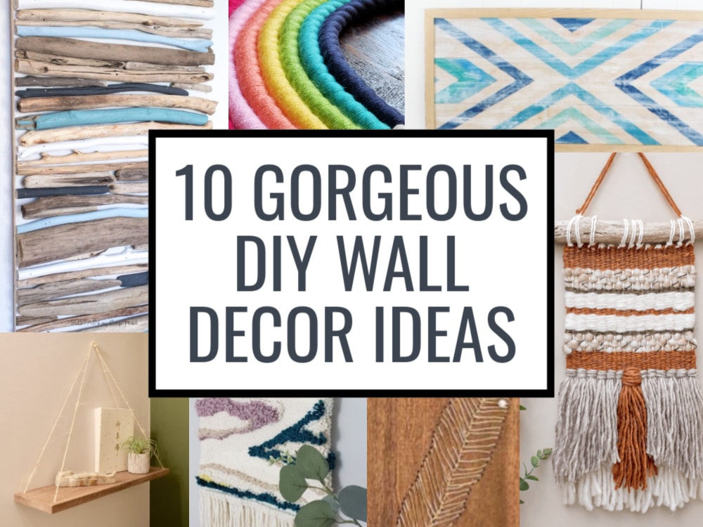 10 Gorgeous Diy Wall Art Ideas That Look Expensive But Aren T Marching North - Art And Craft Ideas For Wall