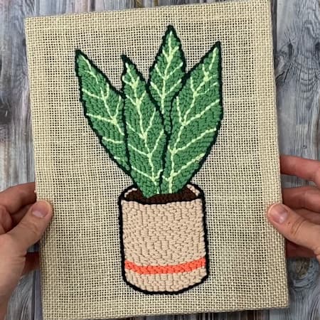 featured image for punch needle finishing techniques post