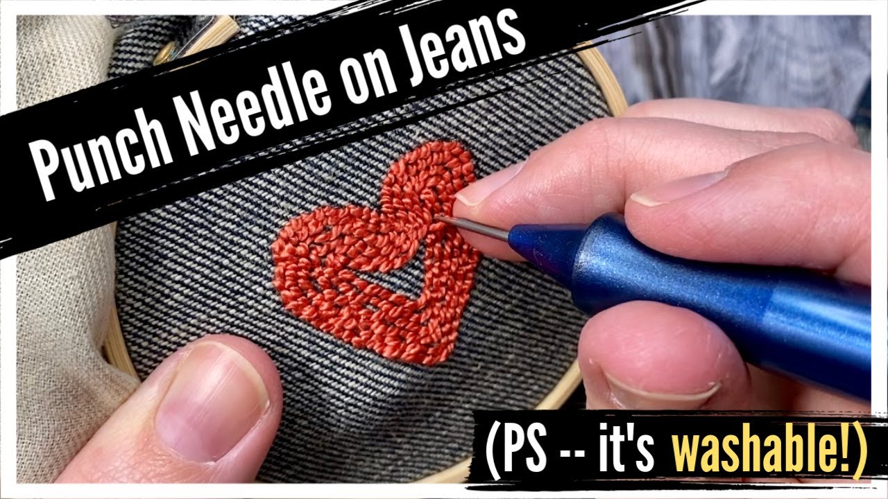 punch needle plush