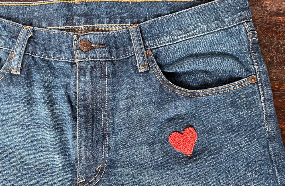 How to Do Punch Needle on Denim
