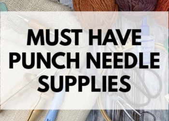 punch needle supplies