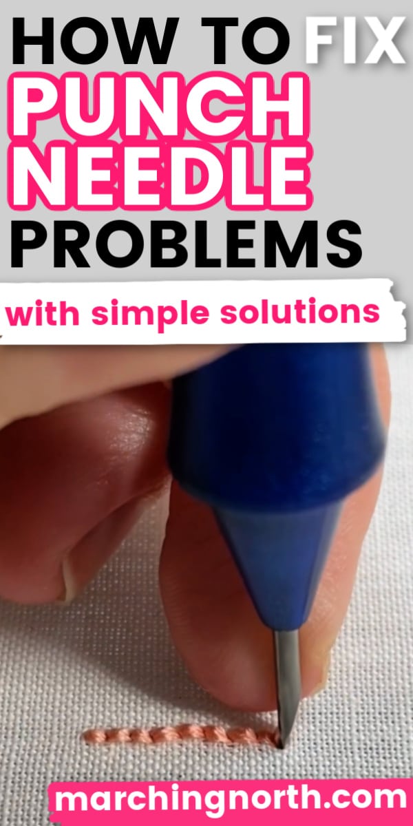 Why Won't My Punch Needle Loops Stay in the Fabric? (Troubleshooting)