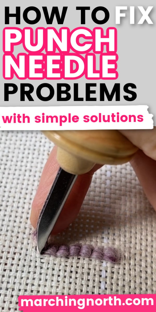 Why Won't My Punch Needle Loops Stay in the Fabric? (Troubleshooting)