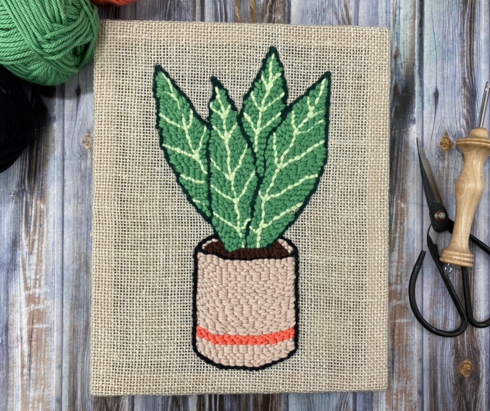 Is this craft only possible with monk's cloth if i wanna use wool yarn? :  r/PunchNeedle