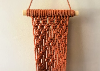 macrame wall plant hanger