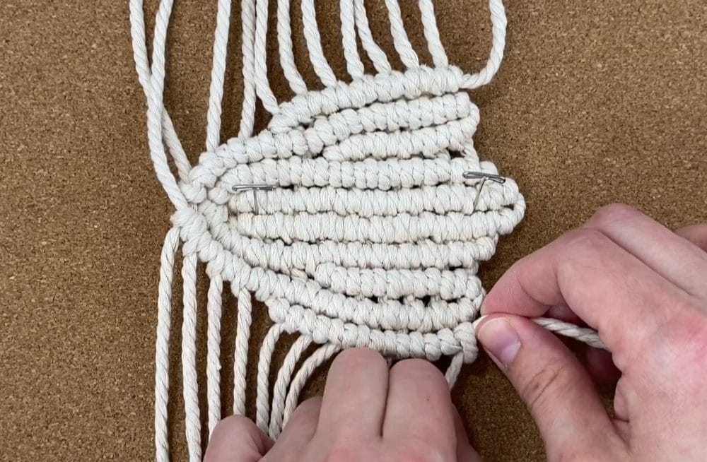 macrame flower