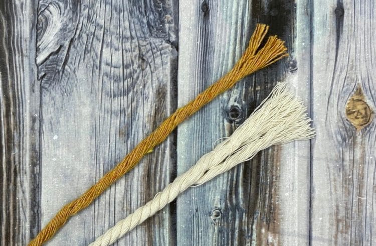 macrame rope and string