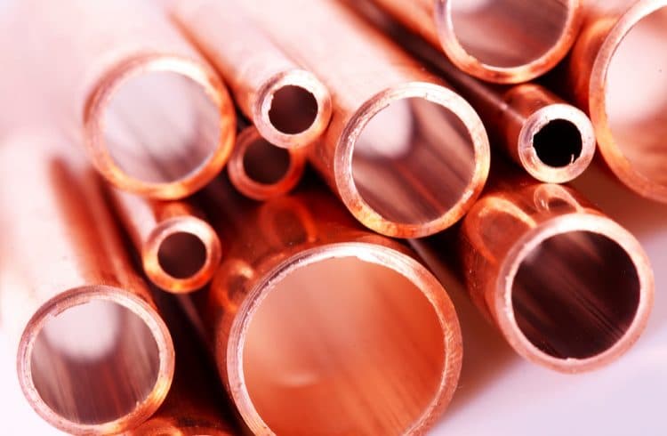 copper pipes for macrame