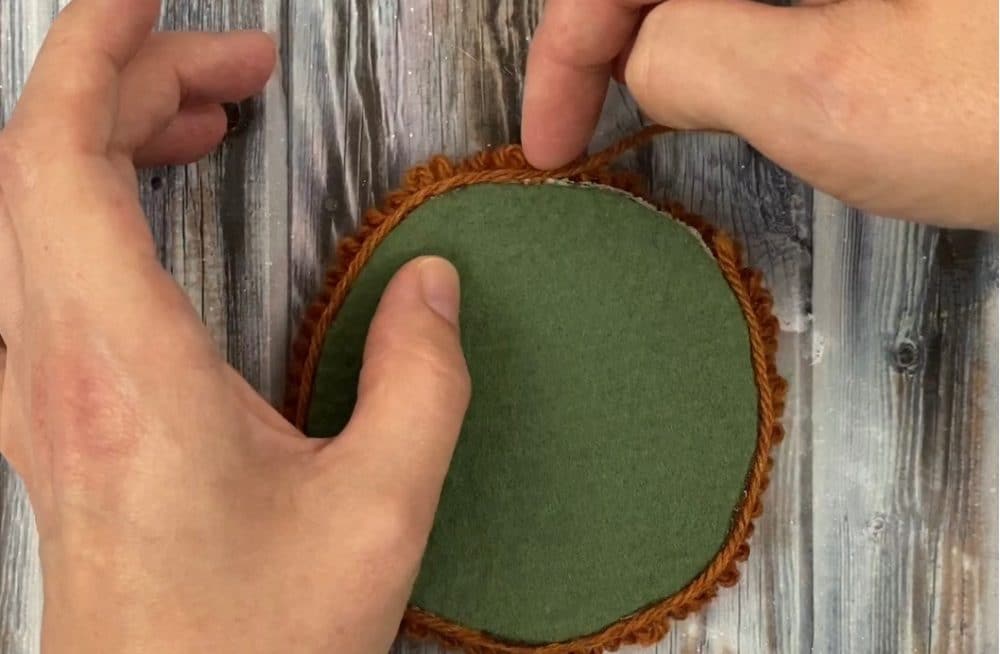 How to Finish Punch Needle Coasters (Quick and Easy!) Marching North