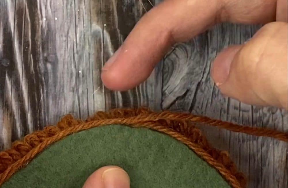 How to Finish Punch Needle Coasters (Quick and Easy!) Marching North