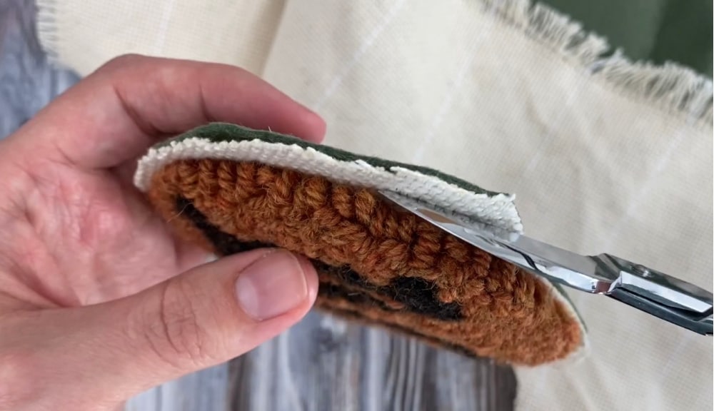 How to Finish Punch Needle Coasters (Quick and Easy!) Marching North