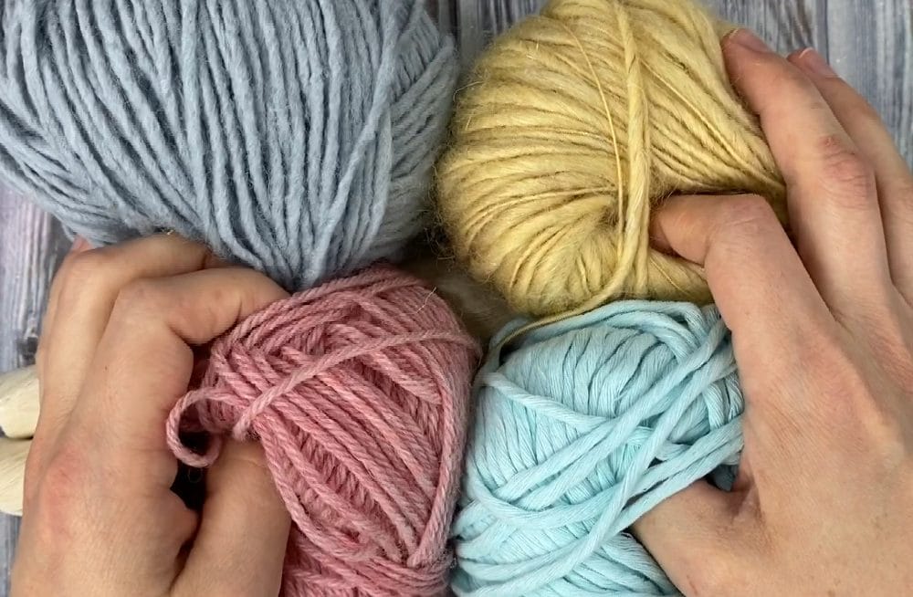 yarn options for the rainbow