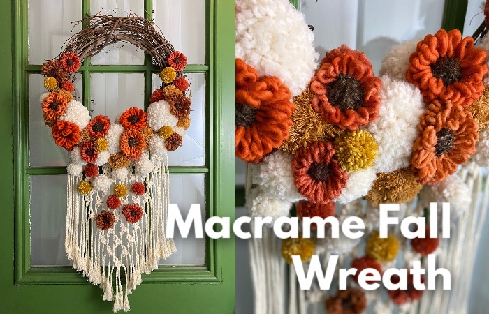 Macrame Flower DIY KIT for beginners Macrame Sunflowers Kit with video tutorial