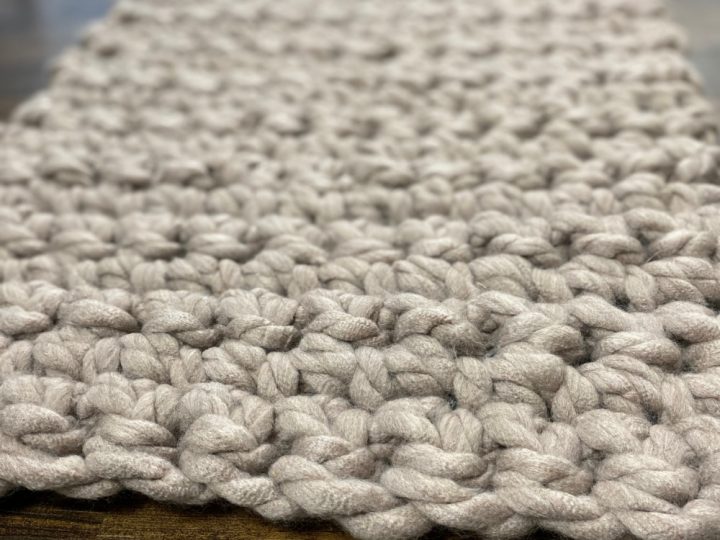 Knit rope rug deals