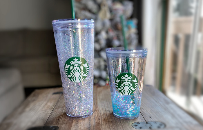 Starbucks cup snow globe