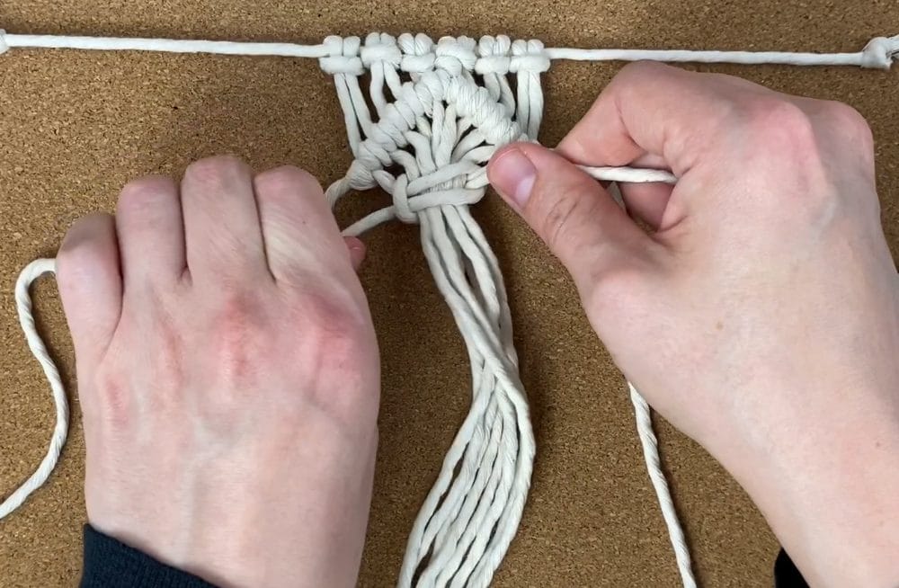 macrame napkin rings