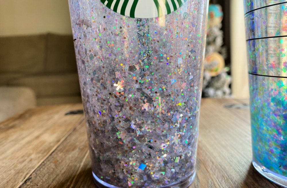 Water Goals Glitter Tumbler