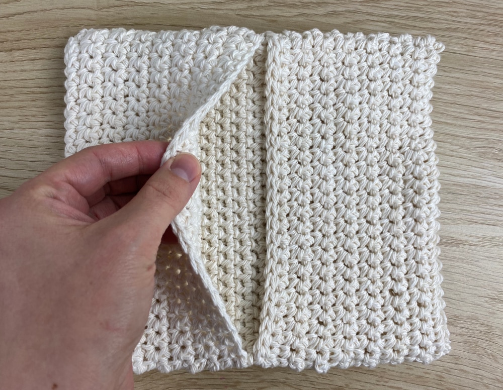 Free Textured Double Thick Potholder Crochet Pattern - A More Crafty Life