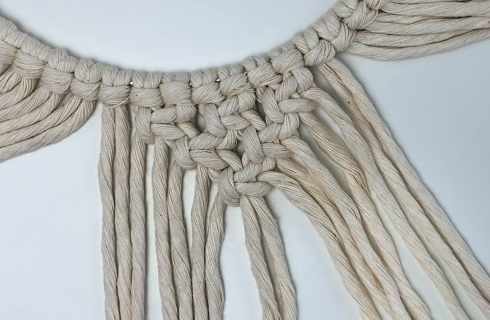 Simple Macrame Mandala Wall Hanging // Tutorial & Video!