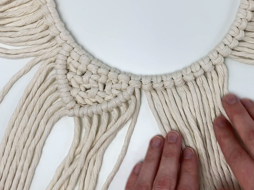 Simple Macrame Mandala Wall Hanging // Tutorial & Video!