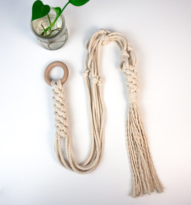 Image for Chinese Crown Knot Macrame Plant Hanger Pattern