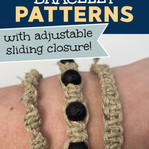 macrame hemp bracelet patterns