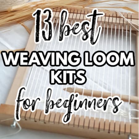FREEBLOSS 12 H x 8 W Weaving Loom Kit for Beginner, Weaving Loom for Kids  Loom Kit with Yarns, DIY Woven Wall Hanging Craft Kit for Adults and Kids