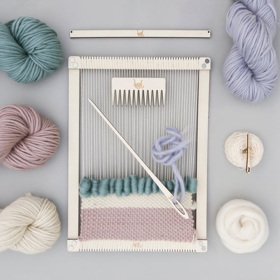 Mini Loom Kit For Weaving – Darn Good Yarn