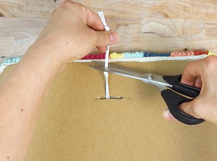 How to Make a Mirror Rug {DIY Punch Needle Mirror} Full Tutorial & Video!