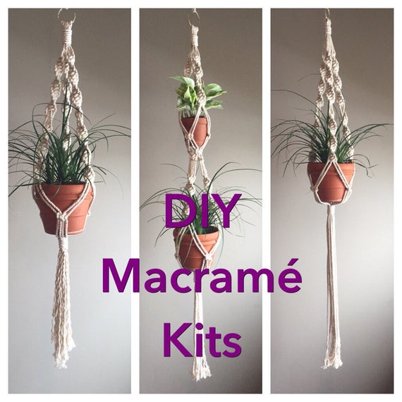 Macrame Plant Hanger Kit