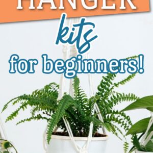 best macrame plant hanger kits for beginners Pinterest pins