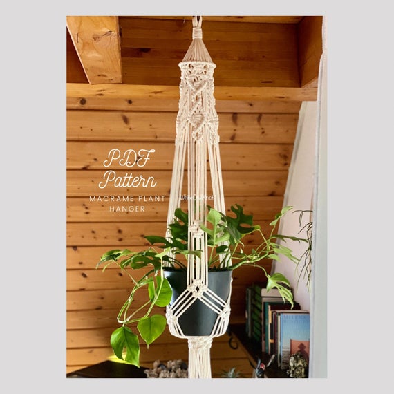 How to Make a Macrame Plant Hanger (easy DIY tutorial & ideas!)
