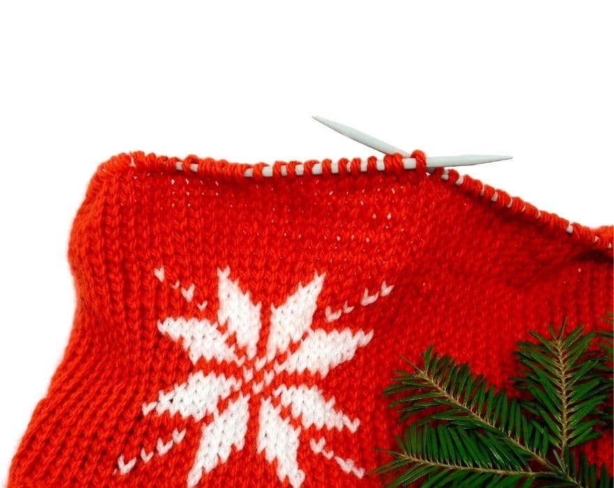 13 Festive Knitted Christmas Stocking Patterns  Marching North